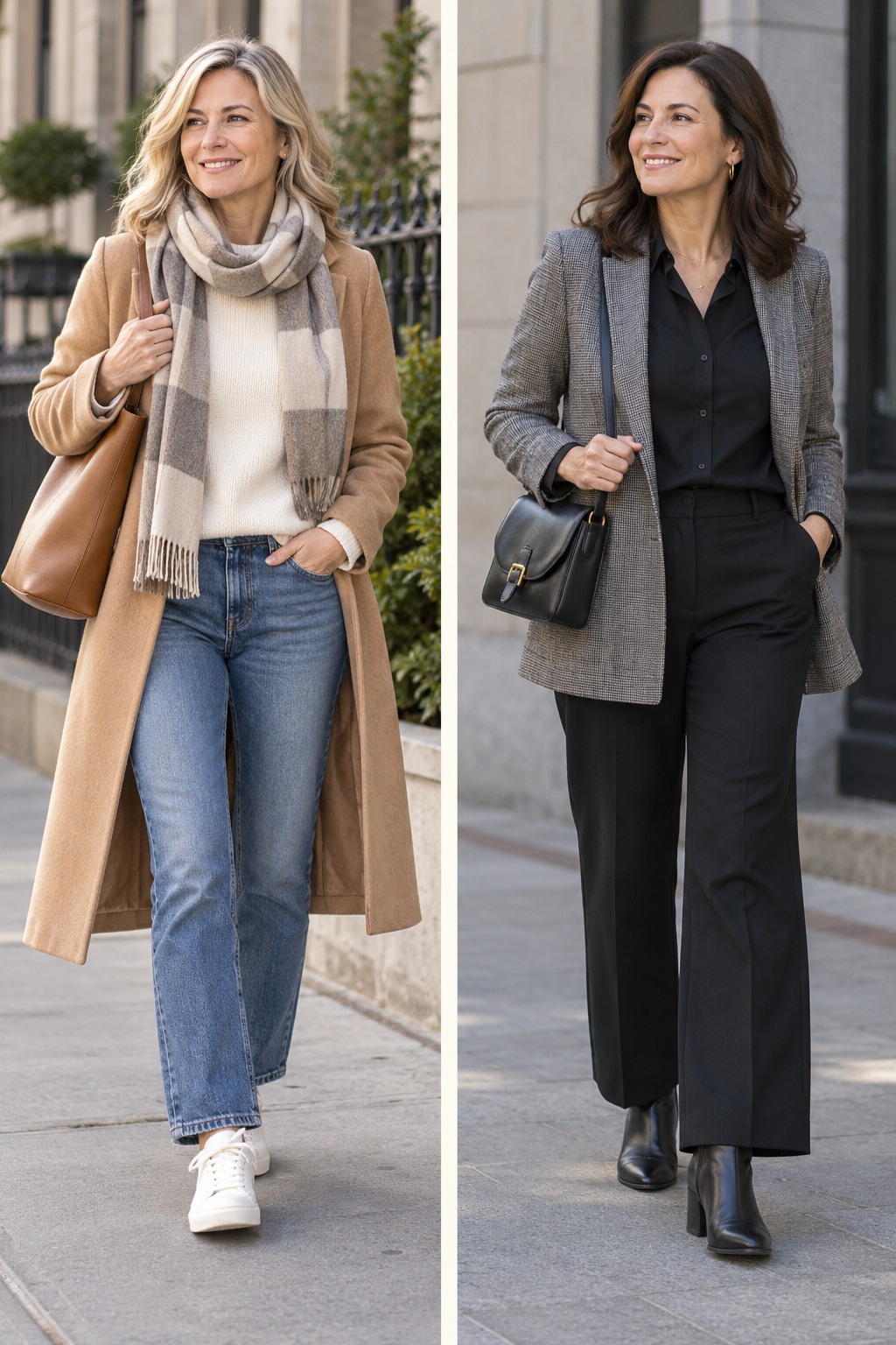 Large mobile-friendly outfit example for how to look put together.