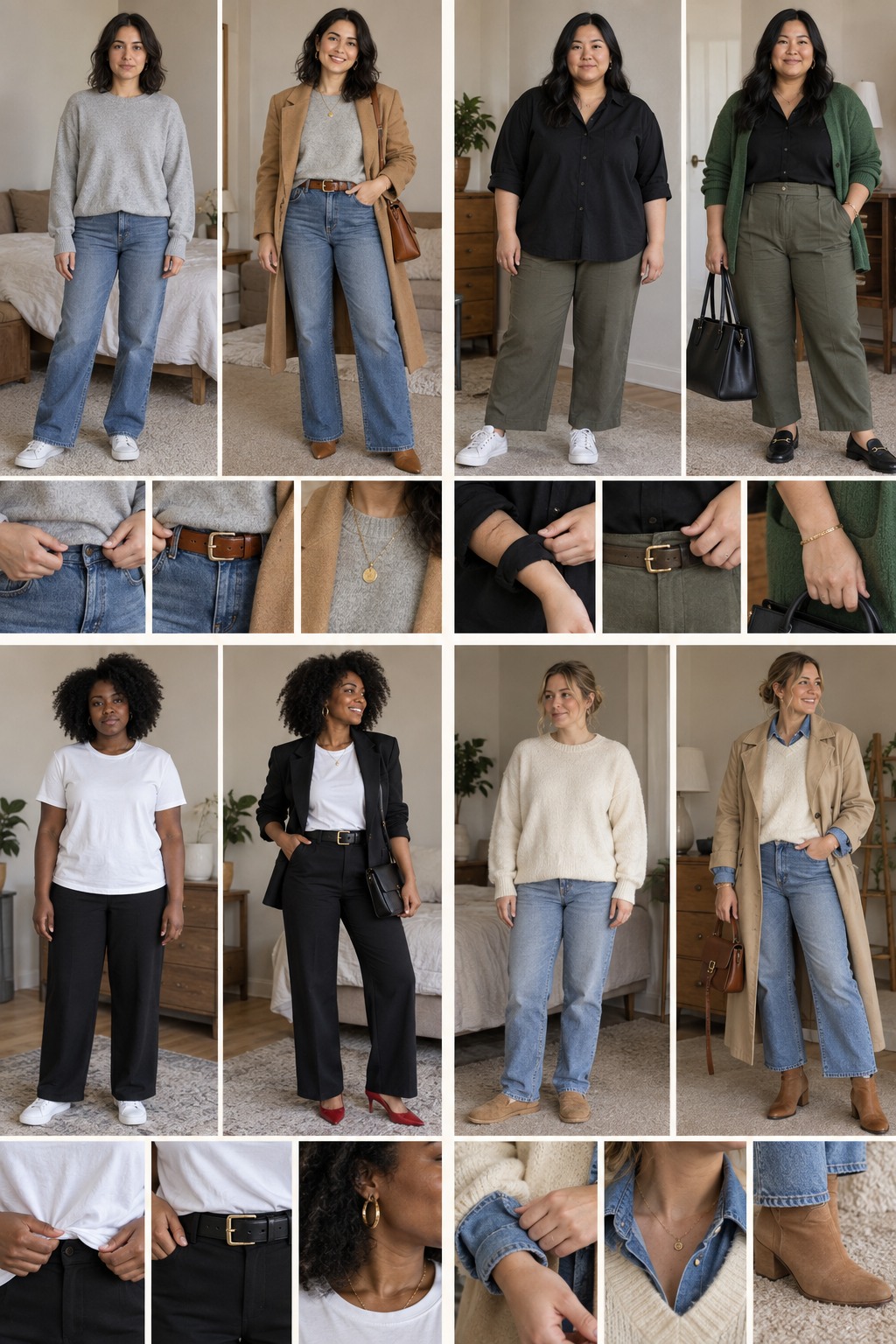 Practical visual guide to styling hacks for women with realistic before-and-after examples.